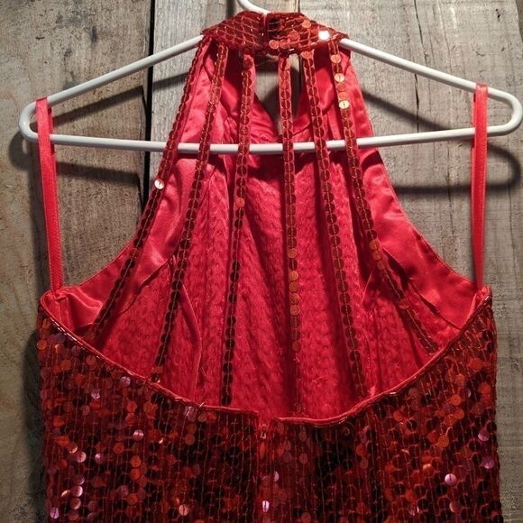 Daval Designs red sequin dress devil costume small - Picture 5 of 9